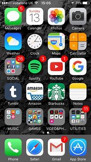 Image result for iPhone Home Screen 5G