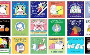 Image result for Sandra Boynton Infant Books