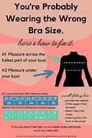 Image result for Bra Size Calculator Canada Chart