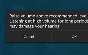 Image result for Windows Volume Warning