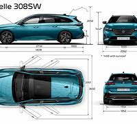 Image result for Dimensioni Peugeot 308 SW