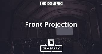 Image result for Front Projecton TV