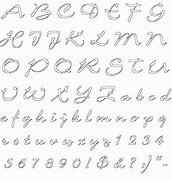 Image result for Large Script Letter Stencils