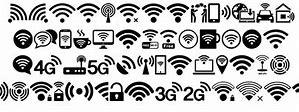 Image result for Font Symbol for Wi-Fi