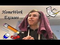 Image result for Homework Excuses