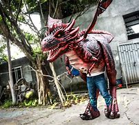 Image result for Realistic Dragon Costume