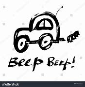 Image result for Car Beep Text