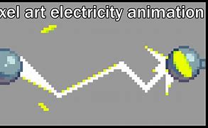 Image result for Pixel Art of Static Electricity