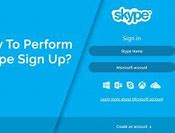 Image result for Skype Sign Up New Account