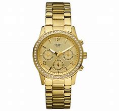 Image result for Guess Watch Chronograph Gold