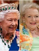 Image result for Betty White and Queen Elizabeth