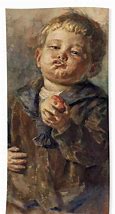 Image result for Boy with Apple Replacement Painting