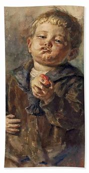 Image result for Boy with Apple Painting