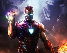 Image result for Iron Man with Infinity Stones Wallpaper 4K