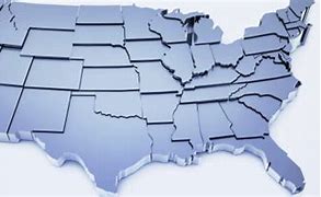 Image result for united states map 3d