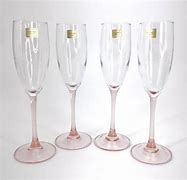 Image result for Pink Champagne Flutes