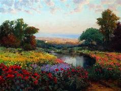 Image result for Sky Painting with Flowers