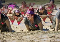 Image result for Mud Run Woman Swimming Obstacle Race