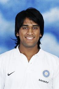 Image result for MS Dhoni Young