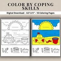 Image result for Coping Skills Coloring Pages
