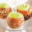 Image result for Gourmet Candy Apples Salted Caramel