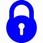 Image result for Lock Logo Blue Colour Design