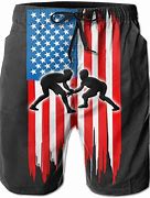 Image result for Wrestling Trunks American Flag