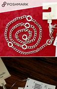 Image result for Women's Silver Chain Belt