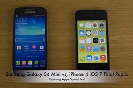 Image result for Samsung Galaxy S4 vs iPhone 4
