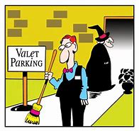 Image result for Valet Parking Cartoon