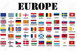 Image result for European Flags with Names