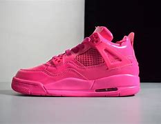 Image result for Jordan 4 Pink and White