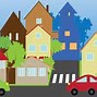 Image result for Cartoon Clip Art Main Street Small Town
