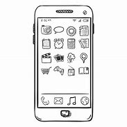 Image result for Smartphone Drawing