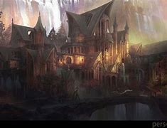 Image result for Elf City Concept Art
