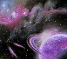 Image result for Oil Pastel Galaxy