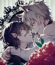 Image result for Anime Vampire Werewolf Couples