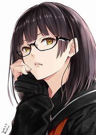 Image result for Anime Girl Characters with Glasses