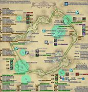 Image result for FFXIV Diadem Gathering Map