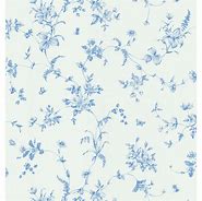 Image result for Blue and White Floral Wallpaper