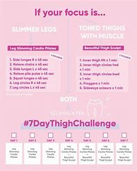 Image result for 30-Day Thigh Challenge