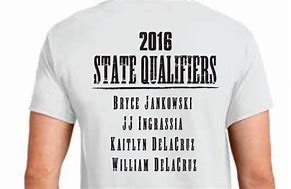 Image result for State Qualifier Wrestling Shirts