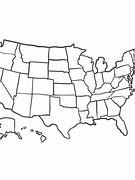 Image result for United States of America Outline