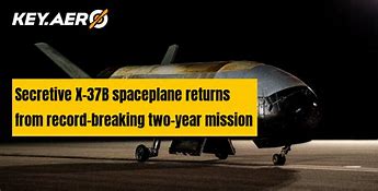 Image result for X-37B Space Plane Returns