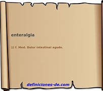 Image result for enteralgia
