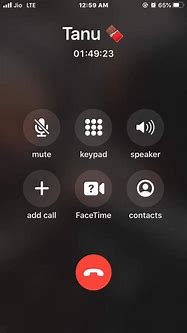 Image result for iPhone Calling Screen Shot