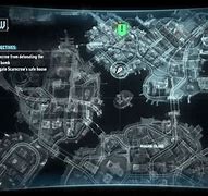 Image result for Batman Arkham Knight Gotham City Map