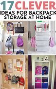 Image result for Classroom Backpack Storage Ideas