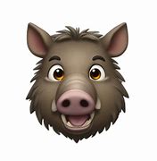 Image result for Boar Animoji