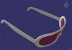 Image result for Glasses 3D Model